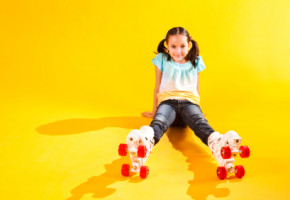 kinderfeestje rollerdisco